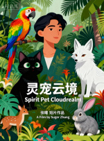 美女在